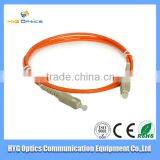 1,3,5,10m SC/PC-SC/PC fiber optical curl cord Connects the optic outlet with ONU in the FTTH