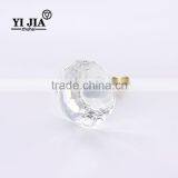 Modem Furniture Design Clear Gold Finish Crystal Knobs for Dresser Drawers thumbnail-4
