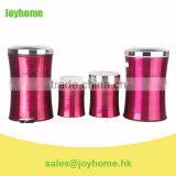 3L/5L/12L Stainless Steel Kitchen Storage Canister Set of 4 thumbnail-1
