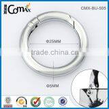 Nickel Plated Metal Trigger Snap Clip Spring Gate o Ring for Bag Accessories thumbnail-1