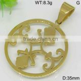 Good Quality Cute gold mangal designs pendant