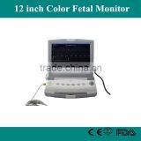 CE Approved High Quality Cheap Price Fetal Monitor RFM-300C Portable Fetal Hospital Heart Rate Monitor With Printer