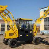 WZ40-16 Mini Wheel Backhoe Loader , Small Backhoe Loader for Sale 2015 Good Performence! thumbnail-2