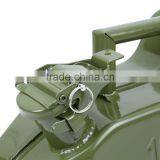High Quality JJERRY CAN METAL CARRIER CONTAINER FOR FUEL PETROL DIESEL OIL 10 LITRE GREEN thumbnail-3