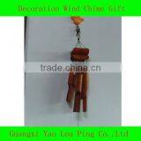 Recycled Iron Sheet Birds Over Heart Wind Chimes for Home & Garden Outdoor Decoration thumbnail-1