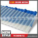 Polycarbonate Clear Heat Resistant Corrugated Roofing Sheets Custom Design thumbnail-1