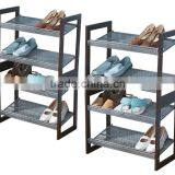 Vivinature Home 2 Tier Mesh Shoes Rack and Groceries Storage thumbnail-1