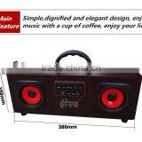 2017 Hot Cube Ratro Loudspeaker, High Fidelity 3D Sound Quality Dual Speaker Stereo Bluetooth Speaker With Microphone TF Card thumbnail-5