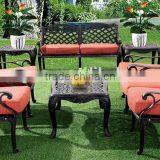Sigma Cast Aluminum Garden Furniture Royal Sofa Set Outdoor Lounge Sofa thumbnail-1