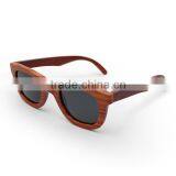 2017 Fashion Rosewood OEM Sunglasses Summer Design With Logo Printed thumbnail-3