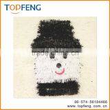 Christmas Tinsel Black and White Snowman/Christmas Tinsel Garland/ornament Christmas thumbnail-1