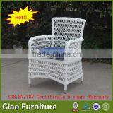 Modern Garden Coffee Shop Furniture Rattan Table and Chair Set thumbnail-4