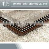 Modern Marble/travertine Top Living Room Coffee Table With Hardware thumbnail-3