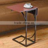 Living Room Metal Couch Folding Snack End Side Table thumbnail-2