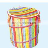 Pop Open Hamper With Cover Rainbow Color Design thumbnail-1