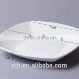 High Quality White Square Dining Plate Set thumbnail-3