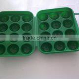 Portable Plastic Egg Holder Tray Holds up to 12 Eggs thumbnail-2