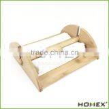 Bamboo decorative tissue holder/napkin holder Homex-BSCI