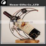 Plated Red Wine Rack Decorative Wine Bottle Holders thumbnail-3