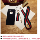 Hard Plastic Cell Phone Back Cover Shell Mobile Phone Cases for IPhone7/7Plus/6/6s/6plus/6splus Neck Lanyard Hang Rope thumbnail-4