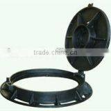 Customized Cast Iron Manhole Cover With Frame thumbnail-1
