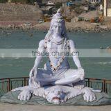 Regional Feature Antique Stone Crarving Marble Statue of Shiva