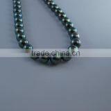 Wholesale 14-15mm Peacock Green Tahitian Pearl Strands thumbnail-2