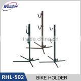 Bike Bicycle Rear Repair Stand Cycling Parking Rack With Plastic Hook,floor Bike Rack, Bike Parking Rack thumbnail-1