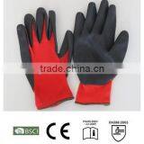 Nitrile Coating Gloves Sandy Surface Finish Nylon Working Gloves thumbnail-1