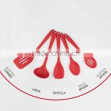 2016 China Supplier New Hot Dinnerware Silicone Solid Spoon