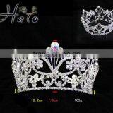 2016 Hot Selling Bridal Jewelry Pageant Rhinestone Big Fashion Crown H172-155 thumbnail-2