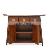 Buffet Console Oriental Javanese Natural Teak Wood Furniture thumbnail-4