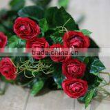 Decorative Red Rose Flower Garland for Wholesale thumbnail-4