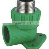 PPR BRASS MALE ELBOW WITH PLATE thumbnail-1