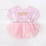 2017 Newborn Baby Clothes Girl Party Children Frocks Designs Tutu Dress Hsd2043 thumbnail-3