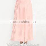 Chiffon Pleated Belt at Front Latest Model Full Skirt Ladies thumbnail-3