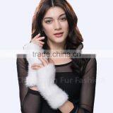 CX-A-08H Wholesale Women Wearing Mink Fur Leather Gloves thumbnail-4