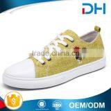 Lace-up Man's Rooster Embroidery Breathable Casual Bulk Latest Canvas Shoes thumbnail-2
