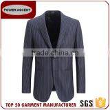 Custom Design New Style Men Suit And Low Price Stripped Arrow Lapel 2 Button Formal Suits thumbnail-1