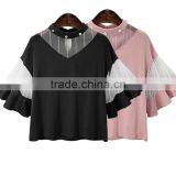 Zm50290b Hot Sale Europe Lady Blouse Summer Loose Women Blouses and Tops thumbnail-1