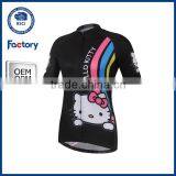 Wholesale Women Sublimation Cycling Jersey Blank Cycling Jerseys thumbnail-1