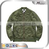Custom Satin Varsity Jackets Quilted Satin Letterman Jacket thumbnail-2