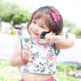 S33617W Cute Baby Girls Clothes Printed Tops+ Briefs 2pcs Outfits Clothes Set thumbnail-3