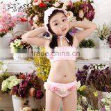 S13724A Popular Swimwear Wholesale Last Design for Kids Bikini Swimwear 2016 thumbnail-1