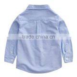 2016 Wholesale New Design Short Sleeves Children Casual Shirt Kids Check Shirt thumbnail-2