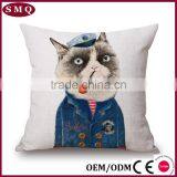Wholeasale Custom Animal Sublimation Cute Pillow Case Decorative thumbnail-6