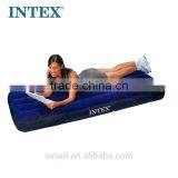 INTEX Blue Flocking Air Bed Trumpet