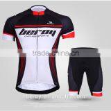 Fashion Sublimation Printing Cycling Garment Sets With Gel Pad,short Sleeve Biking Clothes for Men thumbnail-2