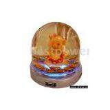 USB 4-Port Aqua/Light HUB thumbnail-1