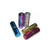 Promotional Novelty Metal Lipstick USB 2.0 Drives 16GB 32GB With Engraved or Printing Logo thumbnail-1